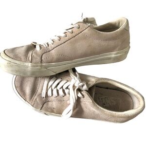 Vans Women’s Classic Lace-Up Skate Shoes Sneakers, Light Pink Khaki Size 8